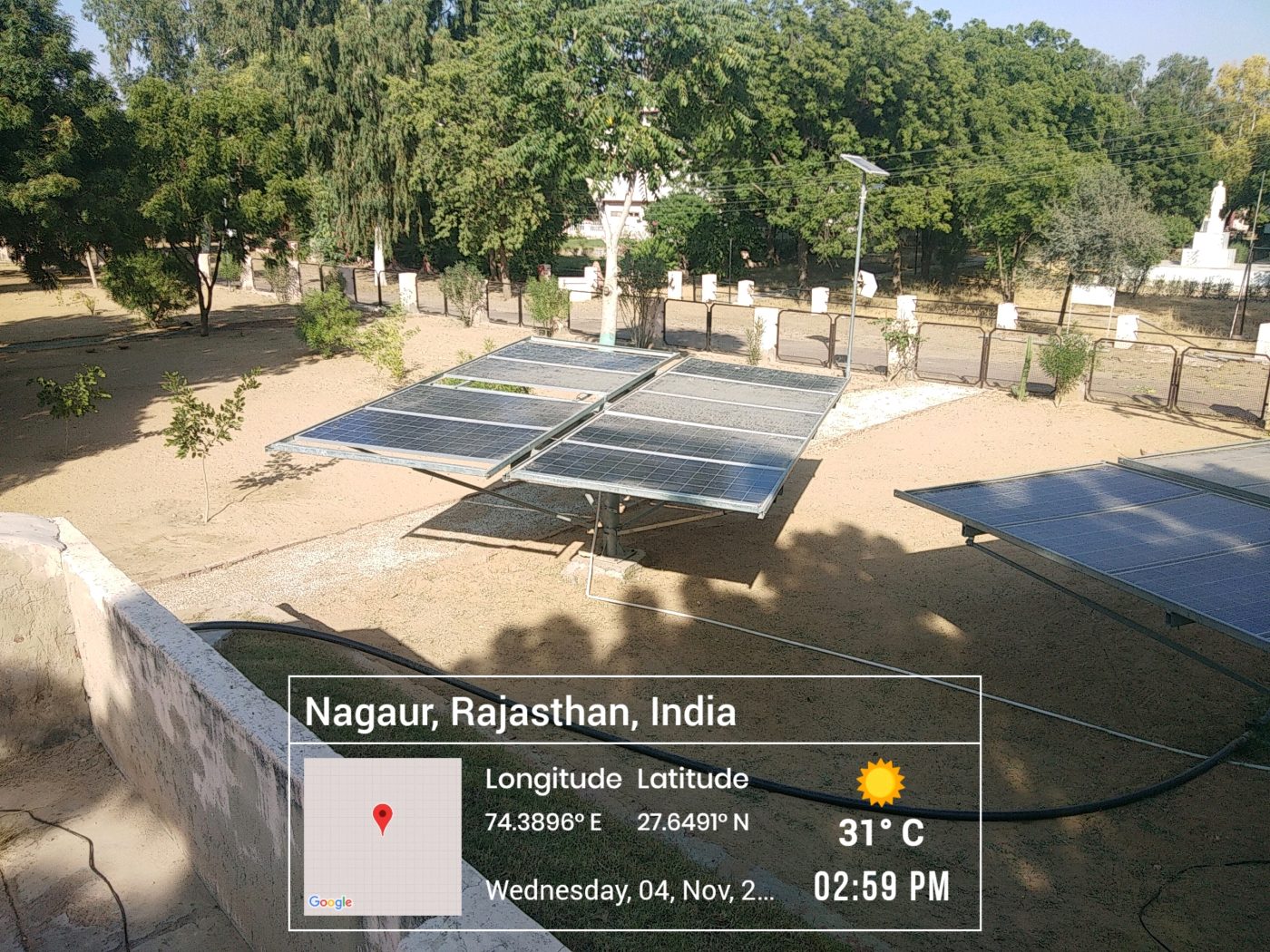 Alternative Sources of Energy &mdash; Rooftop Solar Panels at JVBI