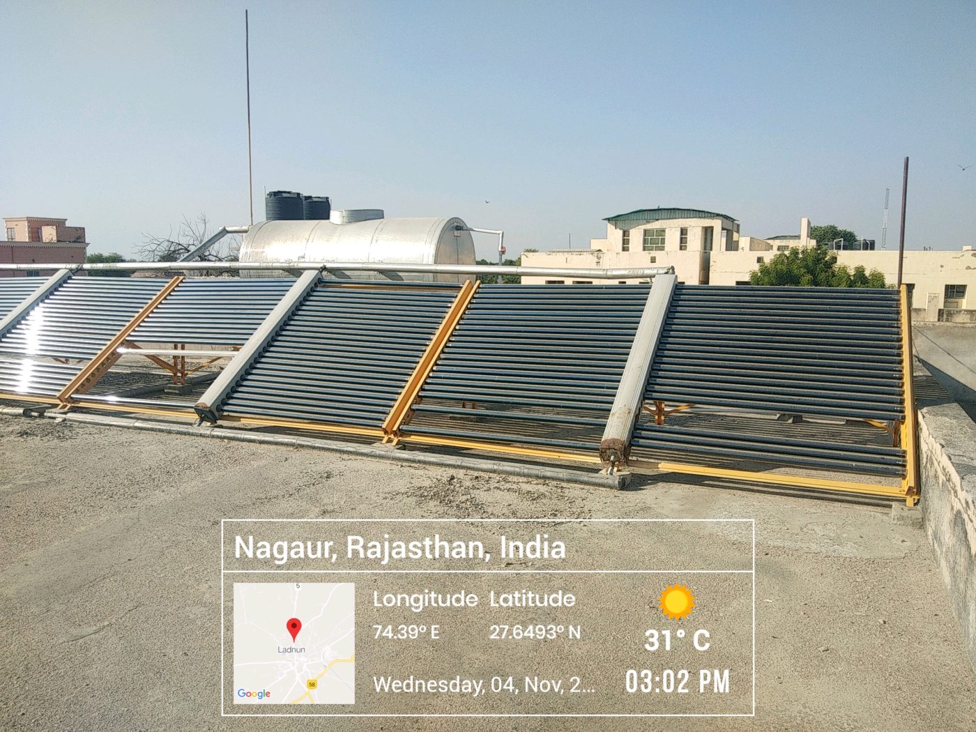 Alternative Sources of Energy — Solar Power System at JVBI