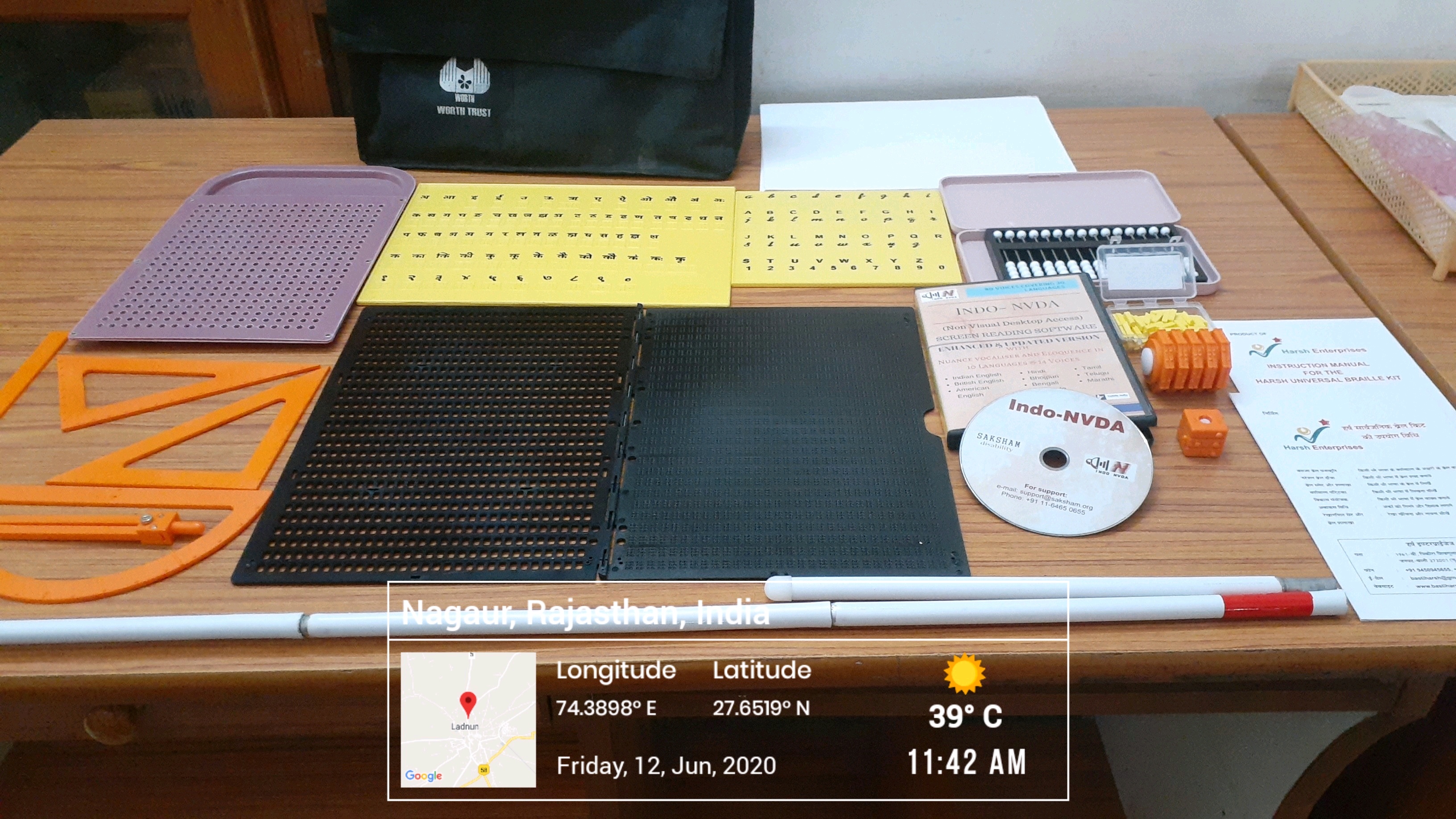 Disabled Friendly &mdash; Universal Braille Kit
