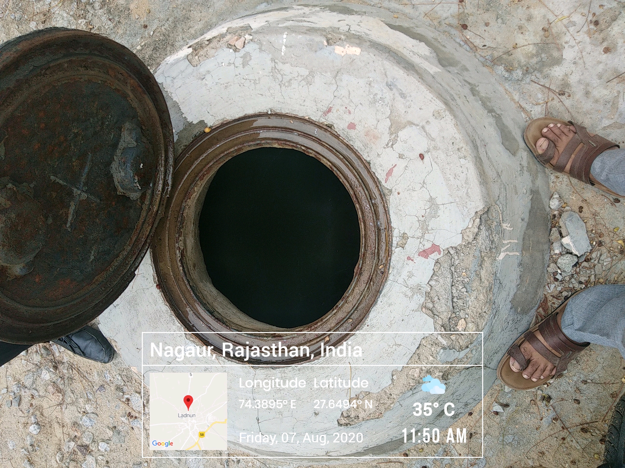 Water Conservation &mdash; Recharge Well