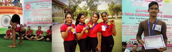 जैन विश्वभारती संस्थान (मान्य विश्वविद्यालय) के विद्यार्थियों ने राज्य स्तरीय योग प्रतियोगिता में 4 गोल्ड मैडल जीते