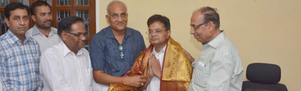 नव नियुक्त कुलपति प्रो बच्छराज दूगड ने किया पदभार ग्रहण