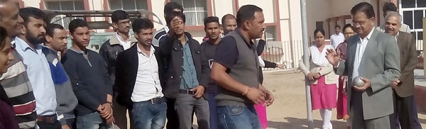 जैन विश्वभारती विश्वविद्यालय में खेलकूद प्रतियोगिताओं का आयोजन