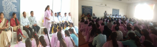 जैन विश्वभारती संस्थान (मान्य विश्वविद्यालय) में बालिका दिवस पर कार्यक्रम का आयोजन
