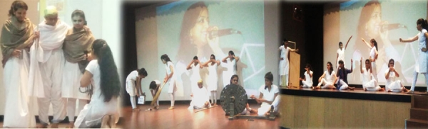 जैन विश्वभारती संस्थान (मान्य विश्वविद्यालय) में गांधी के सिद्धांतों पर आधारित नाटक व भजन प्रतियोगिता का आयोजन