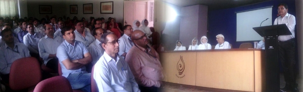 जैन विश्वभारती संस्थान (मान्य विश्वविद्यालय) के यूजीसी निरीक्षण के बाद बैठक का आयोजन