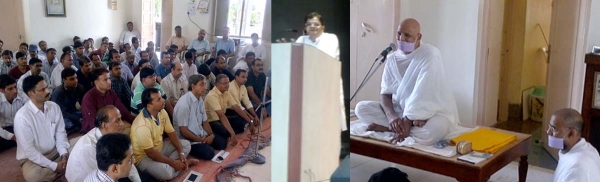 पर्युषण पर्व के अवसर पर क्षमापना समारोह का आयोजन