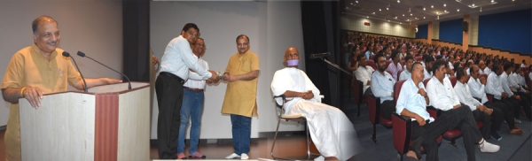 जैन विश्वभारती संस्थान (मान्य विश्वविद्यालय) में विख्यात कवि राजेश चैतन्य का स्वागत