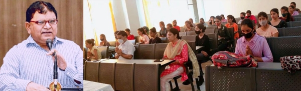 जैन विश्वभारती संस्थान (मान्य विश्वविद्यालय) में नवप्रवेशित विद्यार्थियों में साईबर जागरूकता पैदा करने के लिए एक सेमिनार का आयोजन